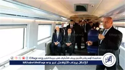 عاجل- رئيس الوزراء يطلق التشغيل التجريبي للخط الأول للقطار الكهربائي السريع في أكتوبر