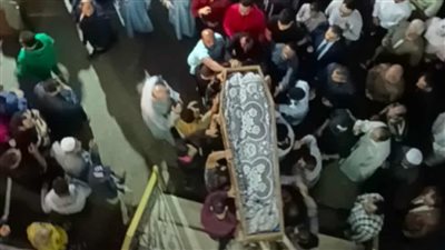 وسط حزن كبير..تشييع جثمان الزوجة المقـتولة على يد زوجها بالمنوفية