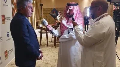 وزير السياحة والآثار يعقد لقاءات إعلامية مع وسائل الإعلام السعودية والدولية خلال زيارته الرسمية للعاصمة السعودية الرياض