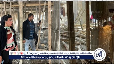 غرب المنصورة يواصل حملاته المكثفة فى مواجهة المخالفات بالبناء 