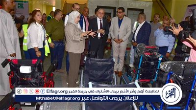 محافظ الأقصر يشهد قافلة 