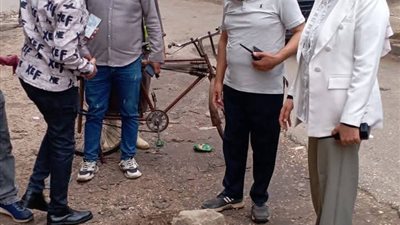 هبوط أرضي مفاجئ بطريق بيجام واستجابة عاجلة من حي غرب شبرا الخيمة