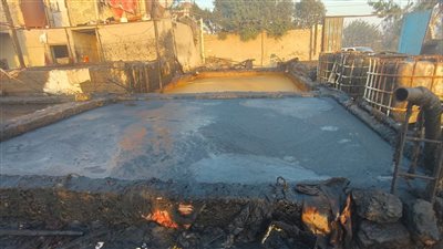 ضبط 50 طنًا من الزيوت الفاسدة بمصنع غير مرخّص في المحلة قبل تداولها بالأسواق