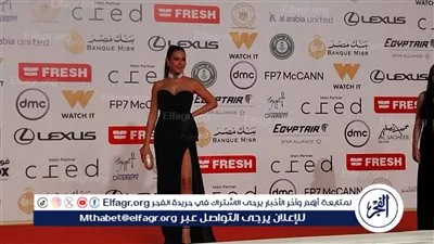 بإطلالة مميزة.. نسرين أمين تتألق في ختام مهرجان القاهرة السينمائي بدورته الـ46