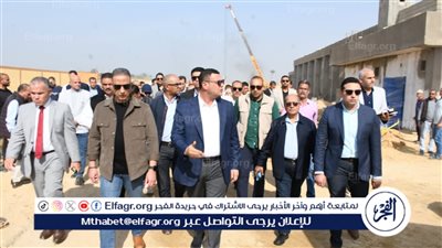 وزير الإسكان والمحافظ يتفقدان الطريق الرابط بين مدينة الفيوم الجديدة والمدينة الأم