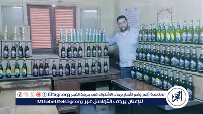 ضبط مخزن غير مرخص بداخله مشروبات كحولية فى أسيوط 