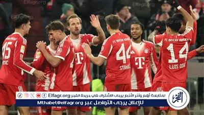 سداسية بايرن ميونيخ تقسو على فرايبورج في الدوري الألماني