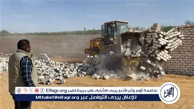 الإسماعيلية تنفذ 11 حالة تعدٍّ على الأراضي الزراعية وأملاك الدولة بمركز فايد 