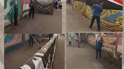 تهيئة الأجواء الآمنة والحضارية بمحيط اللجان أمام الناخبين بالشرقية