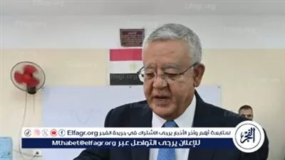 عاجل- جبالي يحث المصريين على التصويت بإرادة حرة ونزيهة