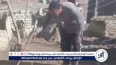 أصابة حاوي بلدغة ثعبان بقرية فرقص بالفيوم