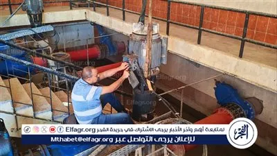 رئيس مياه القناة: تطهير أحواض محطة معالجة سرابيوم وبالوعات صرف الشرق ببورسعيد