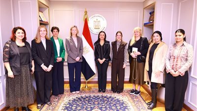 وزيرة التضامن الاجتماعي تلتقي الممثلة الخاصة للاتحاد الأوروبي لحقوق الإنسان