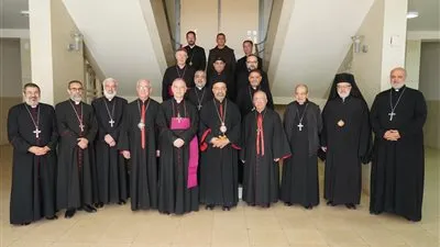 غبطة البطريرك الأنبا إبراهيم إسحق يفتتح الاجتماع النصف السنوي الدوري لمجلس البطاركة والأساقفة الكاثوليك بمصر