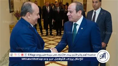 عاجل- السيسي يستقبل الوزير الأول الجزائري لبحث تعزيز التعاون الثنائي بين البلدين