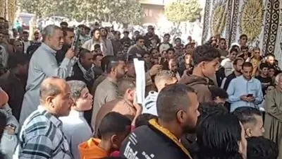 وقفة تضامنية بالدائرة الخامسه بالمنوفية 