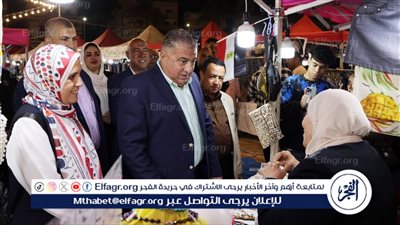 سكرتير عام الإسماعيلية يفتتح معرضًا لبيع مستلزمات الأسرة المصرية بأسعار تنافسية