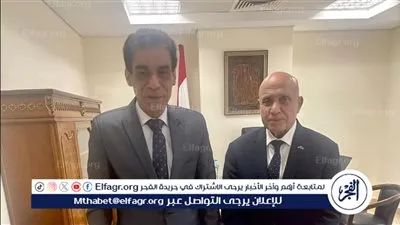 مساعد وزير الخارجية يستقبل رئيس اتحاد الكيانات المصرية في أوروبا ويبحث تحسين الخدمات القنصلية