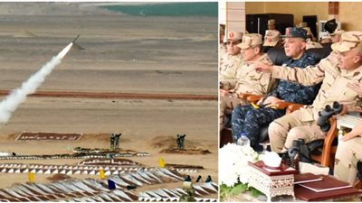 وزير الدفاع والإنتاج الحربى يشهد تنفيذ المرحلة الرئيسية للرماية الصاروخية لقوات الدفاع الجوى