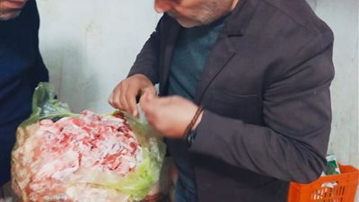 ضبط نصف طن لحوم وكبدة فاسدة بشبرا الخيمة