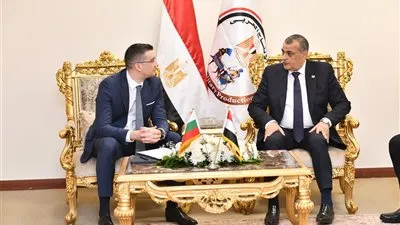 وزير الدولة للإنتاج الحربي يستقبل وزير الاقتصاد والصناعة البلغاري لبحث أوجه التعاون المشترك
