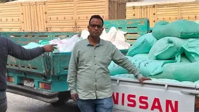 محافظة الجيزة توجه ضربات جديدة لمهربي الدقيق البلدي المدعم وتضبط 25 طنًا 