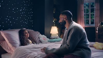 محمد صلاح وابنته كيان في إعلان برنامج 