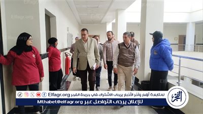 رئيس جامعة أسيوط التكنولوجية يُتابع أداء شركة الأمن والحراسة والنظافة الجديدة
