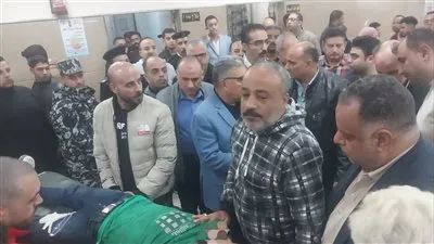 محافظ الدقهلية يعزي أسر ضحايا حريق 