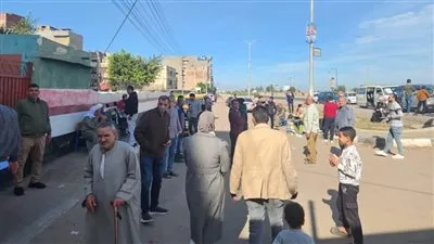 إقبال الناخبين بلجان دمنهور للتصويت في انتخابات مجلس النواب