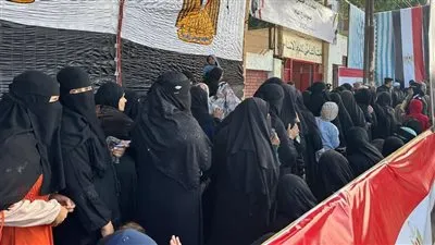 إقبال لافت للناخبين أمام لجان 
