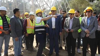 محافظ الجيزة يتفقد مشروع تطوير حديقة الحيوان ويعاين المسارات المفتوحة لسير الزوار ورؤية الحيوانات بتصميم تفاعلي