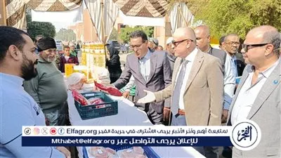 صور.. محافظ الأقصر يفتتح سوق اليوم الواحد ببندر الأقصر رقم 45.. ويتفقد جهاز حماية المستهلك