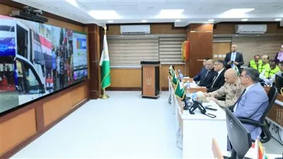 محافظ الجيزة يتابع انتظام لجان الدائرة الثامنة 