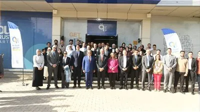 محافظ الدقهلية ووزير الاتصالات في زيارة تفقدية لشركة 