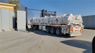 «بيت الزكاة والصدقات» يعلن دخول الدُّفْعة الثانية من القافلة الإغاثية 