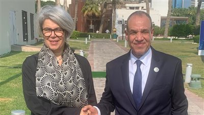 وزير الخارجية يلتقي مبعوثة الاتحاد الأوروبي للقرن الأفريقي