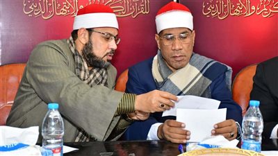 بحضور الشيخ الطاروطي.. اختبار 87 متسابقًا في فرع الصوت الحسن بمسابقة بورسعيد الدولية لحفظ القرآن الكريم والابتهال الديني