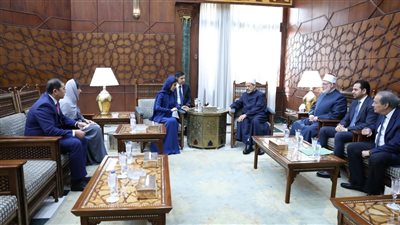 شيخ الأزهر يستقبل السيدة سعيدة ميرزيوييفا رئيسة الإدارة الرئاسية في جمهوريَّة أوزبكستان