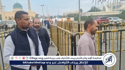 توافد الجالية المصرية بالكويت للتصويت في انتخابات مجلس النواب في الدوائر الملغاة بالمرحلة الأولى