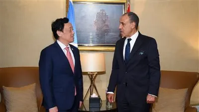 وزير الخارجية يلتقي مدير عام منظمة الفاو