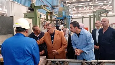 وزير الإنتاج الحربي: حلوان للصناعات غير الحديدية تقلل الفاتورة الاستيرادية