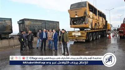 محافظ الغربية يتابع لحظة بلحظة جهود إنقاذ ركاب الأتوبيس المنقلب بالطريق الحر