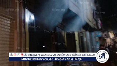 إخماد حريق بمطبعة في شارع سعيد بطنطا دون وقوع إصابات