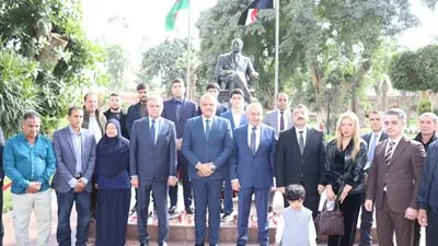 محافظ القليوبية يستقبل سفير أذربيجان في الذكرى الـ 22 لوفاة الزعيم حيدر علييف بالقناطر الخيرية