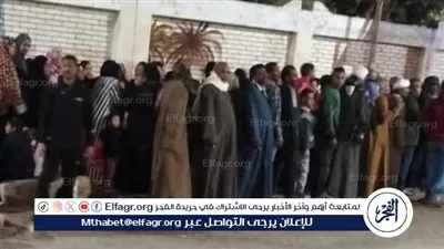 اقبال كثيف من الناخبين ببندر المنيا للإدلاء بأصواتهم قبل غلق اللجان بساعات