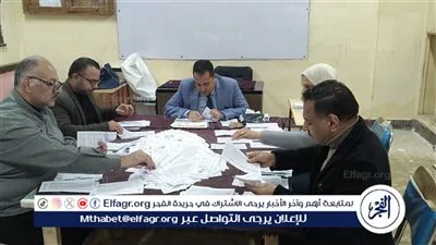بدء فرز أصوات الناخبين بلجان الدائرة الثالثة «سنورس– طامية – سنهور» بمحافظة الفيوم