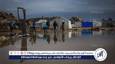  القاهرة الإخبارية: منخفض جوي يٌغرق غزة.. تدمير 27 ألف خيمة وتضرر ربع مليون نازح