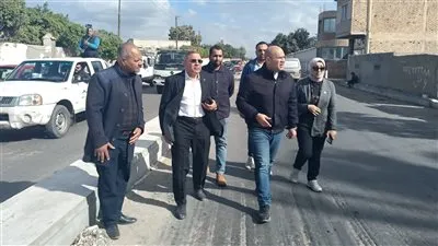 نائب محافظ الجيزة يتابع نسب تنفيذ أعمال الخطة الاستثمارية للرصف والتطوير والتوسعة بمنشأة القناطر