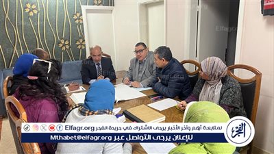 نائب رئيس جامعة أسيوط يناقش دراسة خطة لتطوير العمل بداري الإقامة بالدقي والقصر العيني